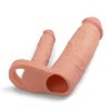 Przedłużka penisa podwójne dildo Pleasure X Tender +5cm
